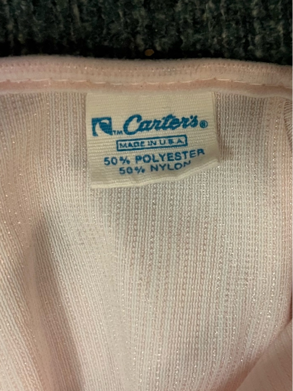 Vintage(1980s) carters baby bonnet - Picture 2 of 2